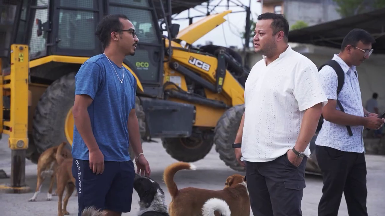 T’s Your Palate hands With Kathmandu locals to Feed street dogs.